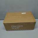 3D Printer Filament Storage Box, 6 Spool Capacity, Air Tight Dry Box with Humidity Control (20%-25% RH), Transparent Glass & Aluminum Alloy, Noiseless & Stackable Design for PLA/ABS/PETG