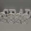 2026 Graduation Decorations, 8 LED Marquee Light Up Letters GRAD 2026 for Graduation Decorations, Preschool, Kindergarten, School, and College Party Dcor