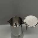 LAOION Stovetop Espresso Maker, 12Cup 17.5 oz Moka Pot, Stainless Steel Cuban and Italian Coffee Maker for Cafetera Cubana, Greca De Cafe Induction Stovetop Compatible, Coffee Gift for Home Travel