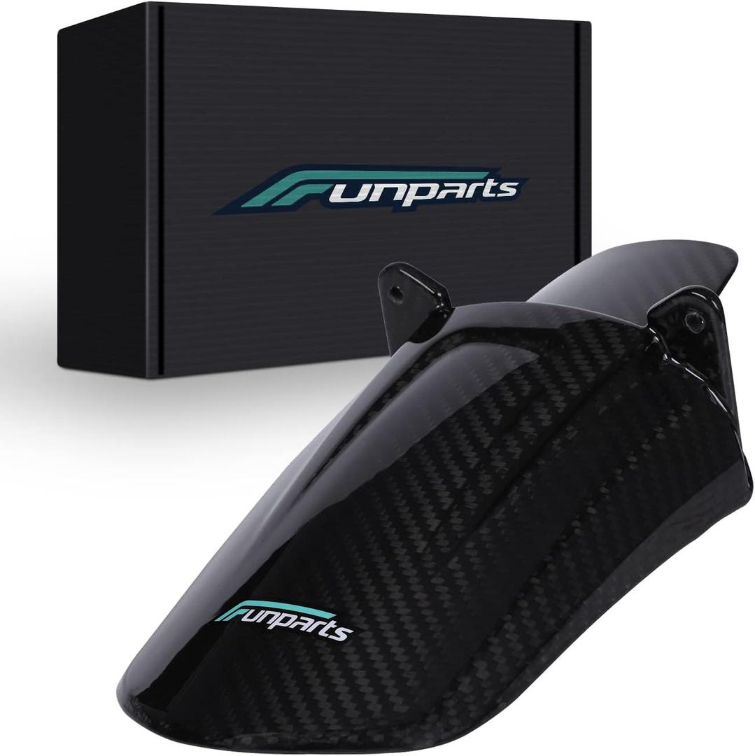 Sur Ron Rear Cushion Fender,Carbon Fiber Motorcycle Fender Mud Guard for Surron Sur Ron Light Bee X/S Segway X260 X160 Electric Dirt Bike (black)