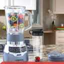 Black+Decker Quiet Blender with 6-Cup Cyclone Glass Jar, 3 Speeds + 3 Functions & Serrated Blade Technology for Faster Blending, Pulse Button and 24-oz Personal Jar, 900W