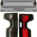 HECASA Full LED Tail Light Compatible with 2019-2023 Chevy Chevrolet Silverado 1500 2500HD 3500HD Pair Rear Brake Lamp DRL Left&Right Side Smoke Lens Black Housing Replacement for GM2800311 GM2801311