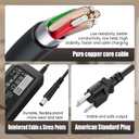 Laptop Charger for HP EliteBook 745 820 840 850 G1 G2; Probook 430 440 450 455 G1 G2; HP G42 G50 G56 G60 G61 G62 G71 G72 Power Supply Cord