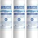 Waterspecialist DA29-00020B Samsung Water Filter for Refrigerators, Replacement for Samsung Water Filter DA29-00020B, HAF-CIN, RS25J500DSR, RF28HMEDBSR, HAF-CIN/EXP, RF4287HARS, RF28HFEDBSR, 3 Filters (3 Count (Pack of 1))