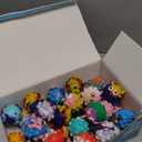 Pack Light Up Party Favors for Birthday, Glow in The Dark Party Supplies, Pop Fidget Toys Bulk 3D Stress Ball Toy, Squeeze Toys, Easter Filler, Classroom Prizes Stocking Stuffers for Adults Toddler