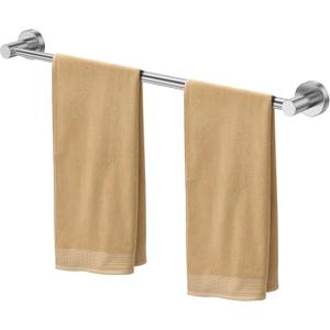 Towel Bar Retractable Stainless Steel Towel Holder Adjustable 13 8 to 24 8 Inch Wall Mounted Rack Space Saving Hanger Rustproof Organizer Rod for Bathroom