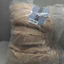 CozyLux Full Size Comforter Set Khaki, 3 Pieces Solid Breathable Quilted Style Bedding Sets, Luxury Fluffy Soft Bed Set with Down Alternative Comforter for All Season (1 Comforter & 2 Pillowcases)