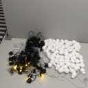 Vickerman 100 Light Warm White LED Indoor/Outdoor Three Size Cherry Light Set.