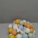 Ball Pit Balls, Safe Non-Toxic BPA-Free Crush-Proof Plastic Balls for Toddlers, Gift for Kids Birthday & Christmas, for Indoor Playpens, Party Decorations & Amusement Activities (50PCS, Gray Blue, Milk White, Green, Orange, Light Red)