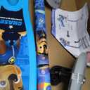 Paw Patrol Chase Ride-N-Glide Buddies 3D Toddler 3-Wheel Kick Scooter for Boys and Girls Ages 3 and Up, Blue, Chase