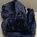 Tefici Electric Heated Blanket Twin,Super Cozy Soft 2-Layer Flannel 62" x 84" Heated Twin Size with 3 Heating Levels 8 Hours Auto Off, Machine Washable, ETL and FCC Certified, Home Office Use, Blue