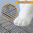 Litter Catching Step for Cat Litter Box, Litter Trap Stool for Automatic Litter Box Self Cleaning, Litter Collection Stairs, Litter Catcher Ramp for Old Geriatric Senior Cat or Kitten