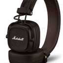Marshall Major V On-Ear Wireless Bluetooth Headphones - Brown