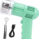 Electric Coconut Opener Tool, 304 Stainless Steel Automatic Coconut Opener Machine, Fast and Efficient Coconut Shell Opener for Young and Mature Coconut, Fruit Shops, Stalls