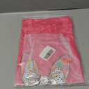 NQIQO Easter T Shirts for Women Easter Bunny Short Sleeve Shirt Pastel Bubble Gum Rabbit Tee Tops Rose Pink L (Pink, L)