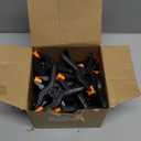 24 Pack 3.5 inch Plastic Spring Clamps, Black Heavy Duty Clips, Backdrop Clips, Plastic Clamps for Crafts, Backdrop Stand, Woodworking, Photography