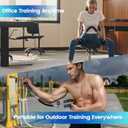 Twister Arm Trainer - Adjustable Resistance Arm & Chest Exerciser, Portable Forearm Strengthener with Detachable Design, Power Twister Bar for Home Gym, Outdoor & Office Workout (90-150lbs)