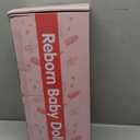 Enjoyin Lifelike Reborn Baby Dolls 17 inches Realistic Baby Dolls with Accessories Includes Pacifier and Fabric Diaper, Soft Body Newborn Baby Dolls Girl in Gift Box, Ideal Gift for Kids Age 3+