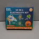 Butterfly EduFields STEM Kit 10-in-1 Science Experiments & Projects for Kids Ages 5-12 | Engineering Building Toy, Electronic Motor Robot Craft for Boys & Girls, Outdoor Summer Gift