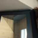 Goozii Corner Bread Box for Kitchen Countertop, Black Bread Storage Container for Homemade Bread, Two Layer Breadbox under Cabinet Mount, Large Bread Holder for Kitchen Counter, Pantry Shelf