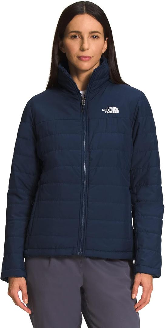 THE NORTH FACE Mossbud Insulated Reversible Womens Jacket Summit Navy Size S