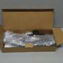 Ledmo Mounting Arm for LED Barn Light Adjustable Angle Sturdy Black Aluminum Extension Mounting Pole for Dusk to Dawm Outdoor Security Area Light Yard Lighting