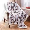 LOMAO Sherpa Fleece Blanket Fuzzy Soft Throw Blanket Dual Sided Blanket for Couch Sofa Bed (Rose Brown, 60''x80'')