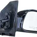 Dependable Direct Passenger Side Mirror Compatible with Toyota Corolla LE, S (2003 2004 2005 2006 2007 2008) Non-Heated Non-Folding Power Adjusting Right Rear View Replacement Door Mirror - TO1321179