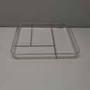 Madesmart Premium 4 Compartment Drawer Organizer, Multi Purpose Storage for Utensils, Office Tools, Cords, & Small Household Items, Tech Accessories, Arts & Crafts Supplies, Non Slip Lining, Clear