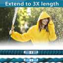 100FT Expandable Garden Hose w/10 Function Spray Nozzle, 2026 New Superior Strength Water Hoses, 3/4" Brass Connectors- Leakproof Lightweight Water Pipe for Outdoor & Gardening(Blue Black)