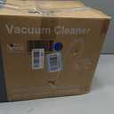 NEWBULIG Canister Vacuum Cleaners for Home, Bagless Vacuum Cleaner, Blue