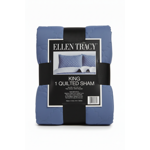 King 1 Quilted Sham 20x36in 100% Polyester