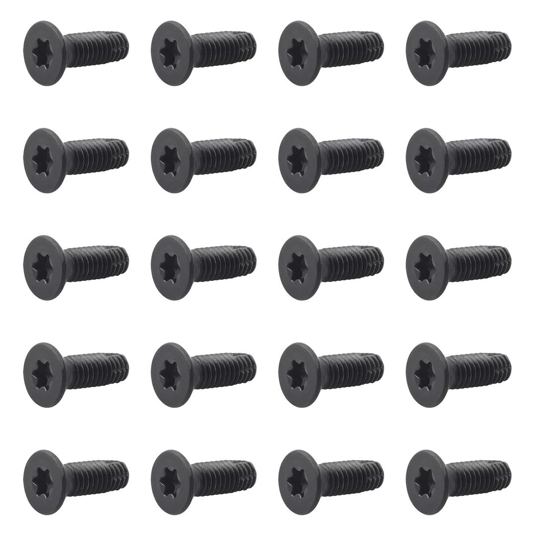 Windshield Door Tailgate Hinge Torx Screws Bolts for Jeep Wrangler CJ YJ LJ TJ 1976-2006Replacement for Doors, Windshield,Roll Bar,Tailgate and Soft-Top Torx (Pack of 20)
