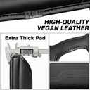 Muslogy Center Console Armrest Cover Fit for Chevy Silverado & GMC Sierra 1500 2500 3500 2014-2018 Tahoe/Yukon/Suburban 2015-2020, Comfort Armrest Pad Console Lid Cushion Extra Thick(Bucket Seat)