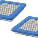 2 Pack Genuine Briggs & Stratton 491588S Air Filter Replaces 399959 OEM