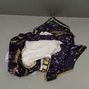 SAVITO Pop Idol Cosplay Costume Popular Singers Stage Costumes for Ages 3-12 Black Printed Costumes Black B (Size: 9-10 Years/150CM)