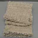 UGASA 14x36 Inch Pillow Cover Pack of 1 Soft Boho Stripe Corduroy Large Long Rectangle Lumbar Cushion Cover Farmhouse Decorative Throw Pilowcase for Bed, Couch, Sofa, Bedroom, Living Room, Beige