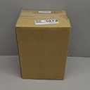 simplehuman 4.5 Liter / 1.2 Gallon Round Bathroom Step Trash Can, Brushed Stainless Steel