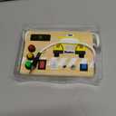 Montessori Busy Board Wooden Sensory Toys with LED Light Up Switch Travel Toys for 1+ Year Old Toddler Baby Boys Girls Gifts (Taxi Theme)