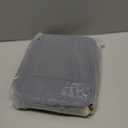 ABC life Bible Cover Case for Women & Men, Denim Material with Support Board, Multi-Pocket Organizer, Smooth Zipper & Separate Handle, 11"x8"x3" Large Size Bible Bag for Bible Study, Church, Gift