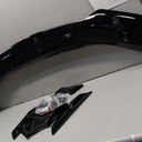 Rear Trunk Spoiler Wing Compatible with for Chevrolet Camaro ZL1 1LE SS RS LT ZL All Models 2016-2024 Lip Spoiler Wing Without Rear Spoiler Camera (Glossy Black)