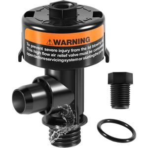 98209803 High Flow Manual Relief Valve Replacement/Air Relief Manual Valve Assembly for Pool and Spa Filter, 98209800