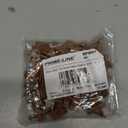Prime-Line MP9001 Shelf Support Pegs, 1/2" x 1" x 1/4", Light Brown | Plastic, 50 Pack
