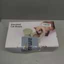 CEEFU 2 Elevated Ceramic Cat Bowls Extra Wide for Food & Water – Whisker Fatigue Shallow Food Dish, Lead & Cadmium-Free, Raised Height for Cats, Sage Green