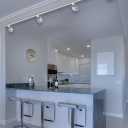 Track lighting heads, Laborate Lighting head light, kitchen light fixtures ceiling, Bulb Sold Separately (1, MATTE WHITE)