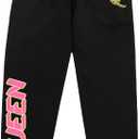 Queen Official Merch Q Logo Sweatpant (Medium, Black)