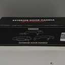 A-Premium Front Left Driver Side Exterior Door Handle with Keyless Entry - Compatible with Dodge Journey 2011-2019 & Chrysler 300 2011-2022, Chrome, Replace# 4589855AF