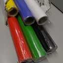 Skyygemm 6 Rolls Bulletin Board Paper Rolls,4 x 24 ft,Rainbow
