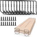 Frienda 8 Pack Door Painting Stand with Screws Metal Stackable Door Paint Stand Holder Support Painters Painting Tools for Paint Drying Rack Accessories