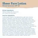Blue Lizard Sheer Face Mineral SPF 50 Sunscreen Lotion, 100% Mineral Formula, Blue Light Protection, Lightweight, No White Cast, Nourishes and Hydrates, Paraben-Free, Fragrance-Free, 1.7 fl oz